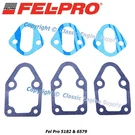 3 Each Fel-pro 5182 & 6579 Fuel Pump Mounting And Plate Gaskets Fits Sb Chevy. Fixed Price $19.41.