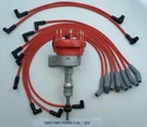 1985-1991 Ford 5.0L 302 Efi Distributor + Red Performance Spark Plug Wires Usa. Fixed Price $176.95.
