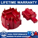 Red Male Hei Distributor Cap Coil And Rotor Replacement For Sbc Bbc 305 350 454. Fixed Price $221.59.