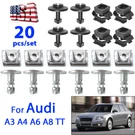 For Audi Engine Undertray & Underbody Shield Clips Fasteners Kit A3, A4, A6,A8. Fixed Price $12.78.
