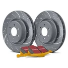 For Mazda 06-07 Ebc Stage 5 Super Street Dimpled & Slotted Front Brake Kit. Fixed Price $557.94.