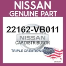 Genuine Nissan 22162-VB011 Cap Distributor 22162VB011 Oem. Fixed Price $42.61.