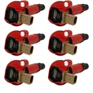 Msd 82576 Ignition Coils, Red, 6-PACK (3-PIN Connector). Fixed Price $334.95.