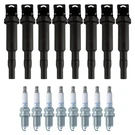 Bosch Ignition Coil Ngk Laser Platinum Spark Plug Kit For Bmw E70 X5 4.8 V8. Fixed Price $323.95.