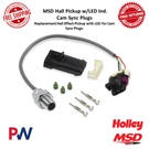 Msd Replacement Hall Effect Pickup Sensor With Led Ind. For Cam Sync Plugs #2341. Fixed Price $146.59.