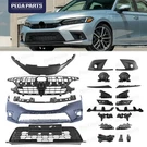 For 2022-2024 Honda Civic Front Bumper Grille Assembly W/fog Light/grill Bracket. Fixed Price $394.99.