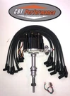 Ford 5.0L 302 Efi Carb Conversion Hei Distributor Black + 8MM Usa Plug Wires. Fixed Price $179.90.