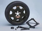 Oem New 15-23 Ford Mustang 18" Mini Spare Tire Kit Wheel Jack Wrench Hold Down. Fixed Price $355.27.