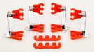 Jegs Competition Spark Plug Wire Loom Kit Red. Fixed Price $12.99.