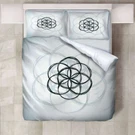 Coil Gray Compact 3D Print Duvet Quilt Doona Covers Pillow Case Bedding Sets. Fixed Price $73.45.