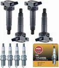 Ignition Coil Pack UF333 & Ngk G-power Platinum Spark Plug Replacement For Toyot. Fixed Price $133.49.