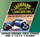 1982 24 Heures Du Mans GS1000R Motorcycles-vintage Original Vinyl Decal Sticker. Fixed Price $9.40.