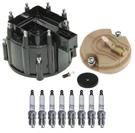 Pro Distributor Rotor Cap & .045" Spark Plugs Kit Acdelco For Electra V8. Fixed Price $101.95.
