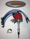 CJ5 CJ7 Yj 258 4.2L Hei Distributor + 8MM Hp Plug Wires Upgrade Kit - Red / Blue. Fixed Price $139.59.