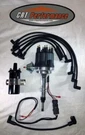 Chevy I6 194-230-250-292 Small Hei Distributor Black + 45K Coil Usa Plug Wires. Fixed Price $239.93.