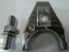 Chrome Billet Aluminum Chevy Distributor Clamp Hold Down Sbc Bbc Hei 350 454. Fixed Price $14.95.