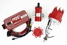 Red Sbf 351W Msd Ignition 6AL Box Tsp Pro Billet Distributor & Coil Ford Windsor. Fixed Price $649.95.