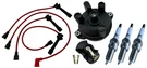 Ignition Cap Rotor Spark Plugs Wires Service Kit Fits 1990-2000 Jimny Carry F6A. Fixed Price $78.76.