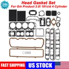 For Gm Chriscraft Mercruiser Chevy Marine 3.0L 181 Cid Head Gasket Seal Set. Fixed Price $69.99.