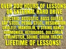 200 Hours Of Lesson External Hard Drive! Guitar, Bass, Ukulele Lap Steel More. Fixed Price $135.00.