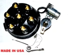 Chevrolet 1942 1946 1947 1948 Distributor Cap Points Rotor Condenser For 1110090. Fixed Price $69.99.