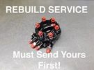 Porsche 911SC 3.0 Fuel Distributor 0438100077 - Rebuild Service. Fixed Price $1100.00.