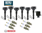 Oem Ignition Coil & Spark Plug Platinum (6SETS) Beru Bosch For Porsche 911 Turbo. Fixed Price $398.52.