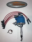New Jeep Amc Gm Hei Distributor + Plug Wires CJ5 CJ7 Yj 258 4.2L - Blue / Red. Fixed Price $139.85.