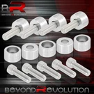 For Acura Honda Jdm Silver 8MM Engine Header Cup Bolts Washer Kit. Fixed Price $19.94.