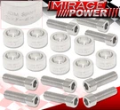 M8 Jdm Engine Header Washer Hex Bolt Kit X9 Silver For Honda Acura 4 Cyl. Fixed Price $21.77.