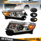 Ford Edge 2011-2014 Pair Front Projector Headlights Lamp Left+right. Fixed Price $151.99.