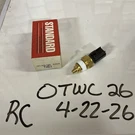 Engine Coolant Temperature Sensor Standard TX61. Fixed Price $6.30.