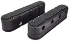 Jegs Black Finned Aluminum Valve Covers For Gm Ls Engines 2-PIECE Hidden Coil. Fixed Price $292.99.