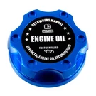 Blue Racing Engine Oil Cap Filler - Factory Filled Emblem Ford 1/4 Turn. Fixed Price $31.95.