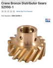 Crane Cams 52990-1 High Performance Bronze Distributor Gear Ford. Fixed Price $31.75.