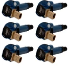 Msd 825765 Ignition Coils, Blue, 6-PACK (3-PIN Connector). Fixed Price $472.95.