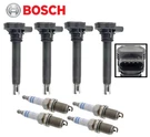 Bosch Oem Ignition Coil & Spark Plug Double Platinum (4SETS) For Audi Vw 2.0L. Fixed Price $207.52.