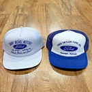Vintage Ford Dealership Trucker Hat Cap Snapback Mesh Fred Taylor - Lot Of 2. Fixed Price $24.00.