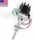 New Pertronix D141710 Flame-thrower Plug And Play Vacuum Advance Black Male Cap. Fixed Price $289.00.