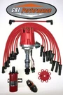 Small Cap Oldsmobile 350,400,403,455 Hei Distributor + 45K Red Coil Usa Wires. Fixed Price $245.99.