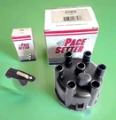Of Distributor Cap & Rotor, Clip-on Pace Setter/bwd C190Z D168. Fixed Price $18.99.