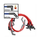 Summit Spark Plug Wires Spiro Wound 8MM Red 45 Deg Boots Ford Mustang 5.0L. Fixed Price $67.99.