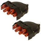 Bosch Pair Set Of Distributor Caps For Bmw E31 E32 E38 750IL 850CI 850CSI 850I. Fixed Price $258.95.