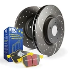 Ebc Yellowstuff Brake Pads & Gd Rotors For 06-07 Mazdaspeed MS6 Front. Fixed Price $656.40.
