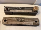 M/t Mickey Thompson 140R-50B Aluminum Finned Valve Covers Small Block Chevy. Fixed Price $72.00.