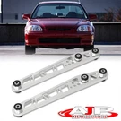 Jdm Silver Aluminum Rear Lower Control Arm Lca Brace For 1996-2000 Honda Civic. Fixed Price $53.00.