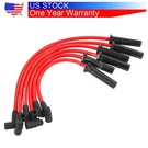 Red Fits For Jeep 4.2L 10.2MM 258 Hei Distributor Spark Plug Wire Set. Fixed Price $29.99.