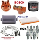 Tune Up Kit Filters Wire Spark Plugs For Volvo 244 L4 2.3L 1988-1989. Fixed Price $155.72.