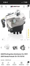 New Ignition Distributor For 1997-2001 Honda Prelude TD-77U TD77U. Fixed Price $50.00.