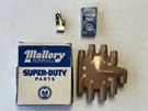 Lot Nos Mallory #221 Distributor Cap & #24831 Points Set Circuit Breaker. Fixed Price $60.00.